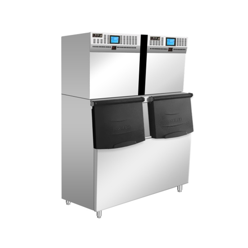 Halbmondförmige Eismaschine